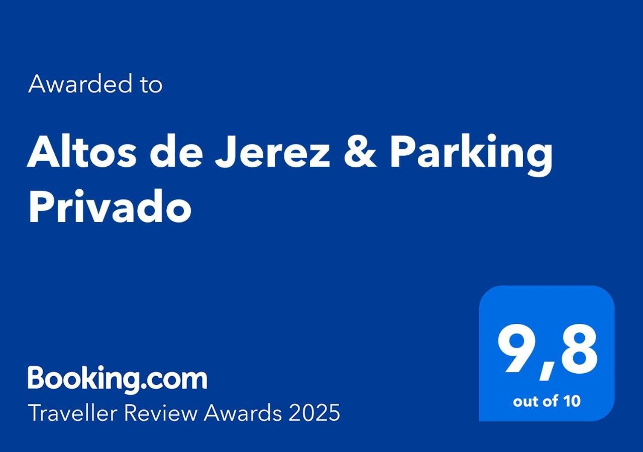 ヘレスAltos De Jerez & Parking Privadoアパートメント エクステリア 写真